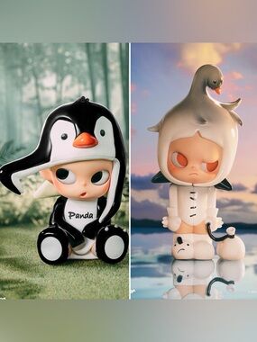 2 x Zsiga - We’re So Cute - Misidentified Panda, Ugly Duckling - Pop Mart